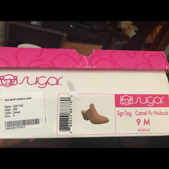 New Womens Camel Brown Sugar SGR Tag Mule - Picture 4 of 4
